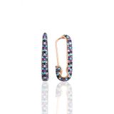 Gümüş Firkete Çengel Küpe Sgtl10145mix