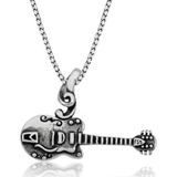 Gümüş Gitar Kolye SL3964