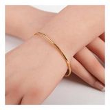 Gümüş Gold Ajda Kadın Bilezik Sl5206