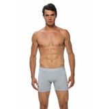 GÜMÜŞ Gri Renk Likralı Boxer Gri M
