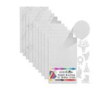 Gümüş Gri Simli Karton A3 30x40 cm 10 lu 1 Paket Simli Fon Kartonu Parıltılı Kağıt Anasınıfı Kreş Etkinlik Proje