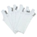 Gümüş İç Giyim Erkek Çocuk Penye Askılı Pamuklu Atlet 6 lı Paket 9-10 yaş Beyaz