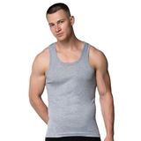 Gümüş İç Giyim Erkek Pamuklu Sporcu Rambo Atlet 6lı Paket Gri S