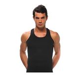 Gümüş İç Giyim Erkek Pamuklu Sporcu Rambo Atlet 6lı Paket Siyah XL