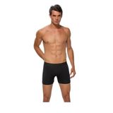 Gümüş İç Giyim Likralı Erkek Boxer Külot 6 Lı Paket Siyah M