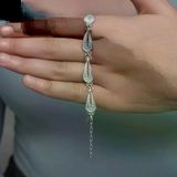 Gümüş İnce Sanat Telkari Kadın Bileklik BR11005170