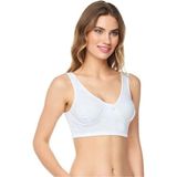Gümüş Kadın Penye Body Sütyen 3049 - 6 Adet - 95B - Beyaz