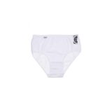 GÜMÜŞ Kadın Slip Külotu, Likralı Bato, Beyaz, XL Beden, 3 Adet