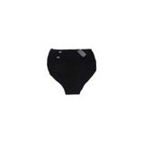 GÜMÜŞ Kadın Slip Külotu, Likralı Bato Külot, Siyah, 2XL Beden, 6 Adet Set