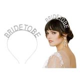 Gumus Kaplama Kristal Tasli Bride To Be Gelin Taci 16X17 Cm