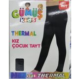 Gümüş Kız Çocuk Termal Tayt İçlik