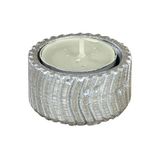 Gümüş Mumluk Şamdan Tealight Mum Uyumlu Tekerlek Model 8682874832776