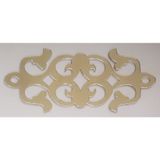 Gümüş Pleksi Dekoratif Süs 165x70 mm 10'lu Paket, Gümüş Ayna, Mobilya, Kapı ve Duvar Süsü