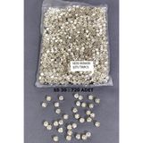 Gümüş Rengi Metal Kasalı Dikme Beyoğlu Taşı (1 Paket) ss 30 720 Adet - Hayalperest Boncuk