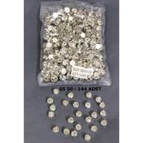 Gümüş Rengi Metal Kasalı Dikme Beyoğlu Taşı (1 Paket) ss 50 144 Adet - Hayalperest Boncuk