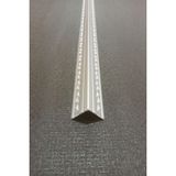 Gümüş Renk 4X100 cm Köşe Profili Dekor Çıtası, Modern ve Şık Tasarım - Seçenek 1 - Altın - Gri
