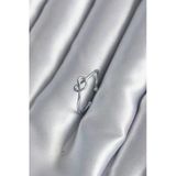 Gümüş Renk Düğüm Kalp Model Kadın Yüzük - Tj-Byk2946 Tg-1395 339198