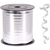 Gümüş Renk Metalik Rafya 8 mm x 200 mt
