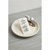 Gümüş Renk Pirinç 3'Lü Vintage Kadın Yüzük Kombini Byk4287