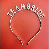 Gümüş Renk Team Bride Taç Plastik – Gelin Nedime Tacı