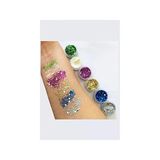 Gümüş Renkli Kalıcı Makyaj Simleri, Glitter Formül