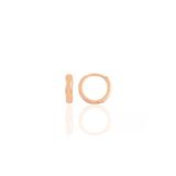 Gümüş Rose 10 Mm Halka Küpe Tragus Piercing Helix Kıkırdak Küpesi Sgtl11754rose