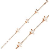 Gümüş Rose Ördek Çocuk Bileklik SL3012