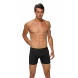 GÜMÜŞ Siyah Renk Likralı Boxer Siyah XL