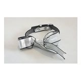 GÜMÜŞ VARAKLI BÜYÜK ŞERİT FİYONKLU 1 CM METAL TOKALI KEDİ TASMASI