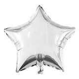Gümüş Yıldız Folyo Balon 45cm