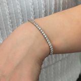 Gumush 925 Ayar Gümüş Su Yolu Asansörlü Kadın Bileklik