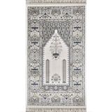 Gümüşsuyu Zara 17434 Tozumaz Seccade 80X130 - Gri
