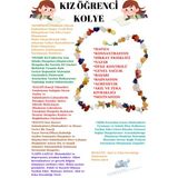 Gümüştel El Sanatları Sertifikalı Kız Öğrenci Kolyesi Kehribar P. Kuvars Kalsit Havlit Lapis Akik Hematit Doğal Taş Kolye