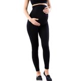 Gün Boyu Rahat Esnek Likralı Hamile Taytı H5426, siyah, XL, 36UDangl5426hxl