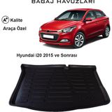 Gün-San Hyundai İ20 2015 Ve Sonrası 3D Bagaj Havuzu