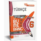 Günay 2024 Müf. 6. Sınıf Türkçe Bumerang Etkinlikli Kitap Konu Anlatımlı Soru Bankası