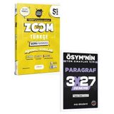 Günay 2027 6. Sınıf Türkçe Yeni Zoom Soru Bankası+EVP Akademi 3x27 Paragraf Deneme