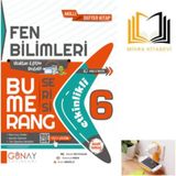 Günay 6.sınıf Bumerang Fen 2025-2026 Yeni Müfredata Uygun (Priz Telefon Tutuculu))