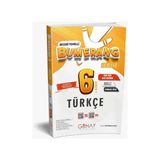 Günay 6. Sınıf Bumerang Türkçe Beceri Temelli Akıllı Etkinlikli Kitap Soru Bankası