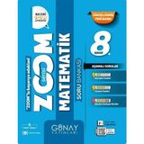 Günay 8.sınıf Lgs Zoom Matematik Soru Bankası - 400 Sayfa Ciltli Kitap 8. Sınıf İçin
