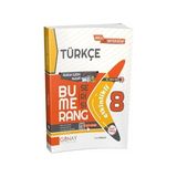 Günay Yayıncılık 8. Sınıf Lgs Türkçe Bumerang Serisi Etkinlikli Akıllı Defter Kitap Günay Yayınları (Çok Renkli)