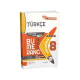 Günay Yayıncılık 8. Sınıf Lgs Türkçe Bumerang Serisi Etkinlikli Akıllı Defter Kitap Günay Yayınları