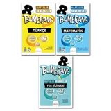Günay Yayıncılık 8. Sınıf Lgs Türkçe Matematik Fen Bilimleri Bumerang Haftalık Denemeler Günay Yayınları (Çok Renkli)