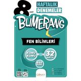 Günay Yayınları - 2022-2023 8. Sınıf 32 Haftalık Bumerang Fen Bilimleri Deneme
