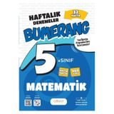 Günay Yayınları 2025-2026 Bumerang 5. Sınıf Matematik 32 Hafta Geliştiren Deneme Seti Mükemmel Soru Bankası