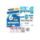 Günay Yayınları 2026-2027 MÜFREDAT MAARİF MODEL 6 SINIF MATEMATİK BUMERANG HAFTALIK DENEMELER-ETKİNLİK DEFTER VE ÖZDEBİR GİS DENEMELER