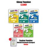 Günay Yayınları 2026 YENİ 5 SINIF TÜRKÇE- MATEMATİK-FEN SOSYAL-DİN BUMERANG HAFTALIK DENEMELER MAARİF MODEL UYGUN