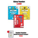 Günay Yayınları 2026 YENİ 5 SINIF ZOOM TÜRKÇE-MATEMATİK-PARAGRAF - ZOOM SORU BANKASI 3 LÜ SET MAARİF MODELE UYGUN