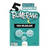 Günay Yayınları 2324 5. Sınıf Bumerang Fen Bilimleri Haftalık Denemeler