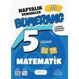 Günay Yayınları 5. Sınıf Bumerang 32 Haftalık Denemeler Matematik Sınav Bilgisi 2025-2026 Güncel Basım
